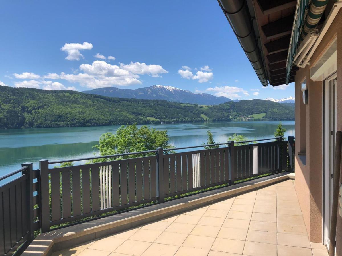 Ferienwohnung Seeblick Döbriach Exterior foto